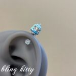kitty doll helix earrings