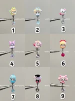 kitty doll helix earrings